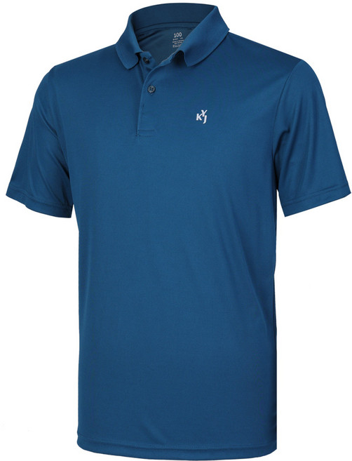 [김영주골프] 남녀공용 카라 반팔 티셔츠_에어스윙