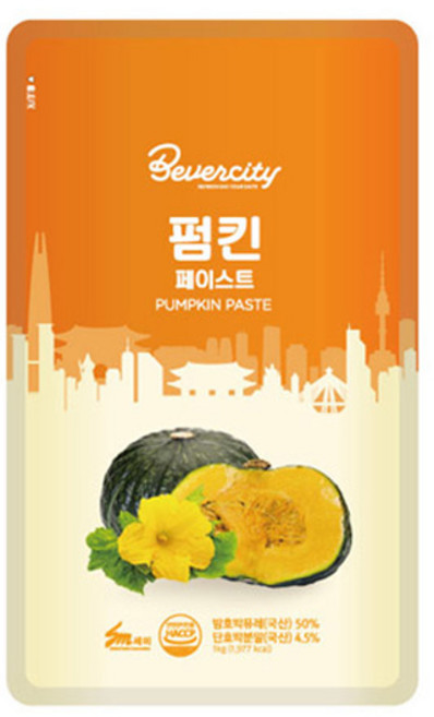 베버시티 세미 펌킨 페이스트, 1개입, 1개, 1kg