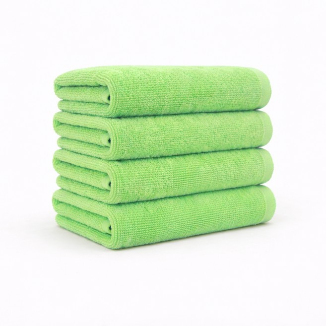 상품컴퍼니 대나무행주 색상별 천연대나무섬유, 10개, 연두색