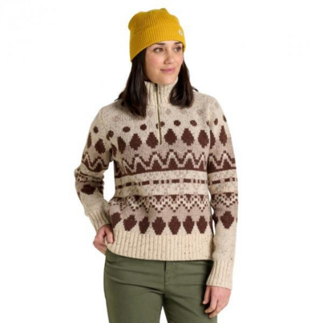 Toad&Co 토드앤코 와일드 쿼터집 스웨터 - 여성용