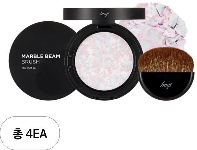 fmgt 마블빔 블러셔 7g, 03 사랑 아우라빛, 4개