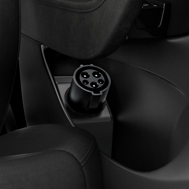 DS CH 모든 2026 MODEL 2025 Y용 J1772 성능 SAE 도크 어댑터 모델 표준 주니퍼 충전 도어, 1개