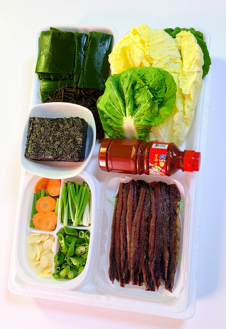 포항 구룡포과메기 야채세트, 1세트