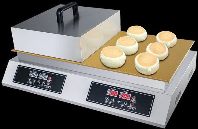 수플레 기계 전기 업소 팬케이크 크레페 업소용 브런치 창업 카페 베이커리, 단일 헤드 디지털 디스플레이  전원 스위치포함