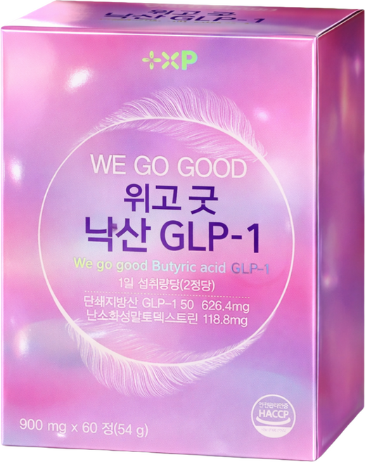 WE GO GOOD 위고 굿 낙산 GLP-1, 1박스, 60정