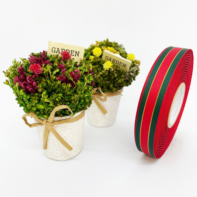 제이제이리본 크리스마스리본 30YD 50YD ( 7mm 10mm 15mm 25mm 28mm 40mm), 구츄리, 15mm(30YD)