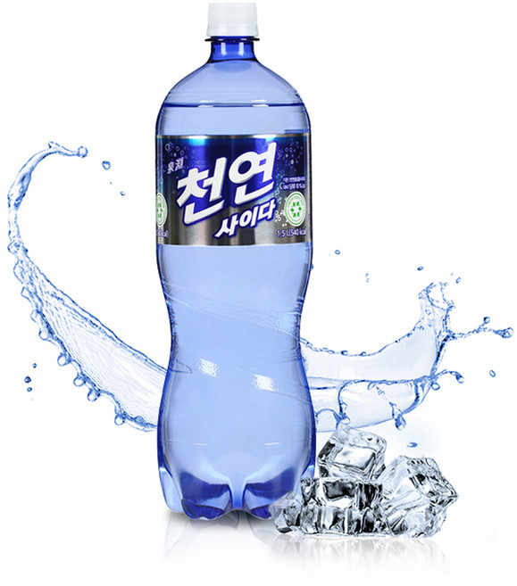 천연사이다, 1.5L, 12개