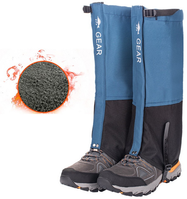 히트웨이브 기모 스패츠 후끈한 겨울 등산 산악 다리토시 발토시 등산용 스패치, 블루M