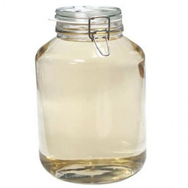 밀폐용기 담금주병 유리병 과일주 용기 보관통 5L, 1개