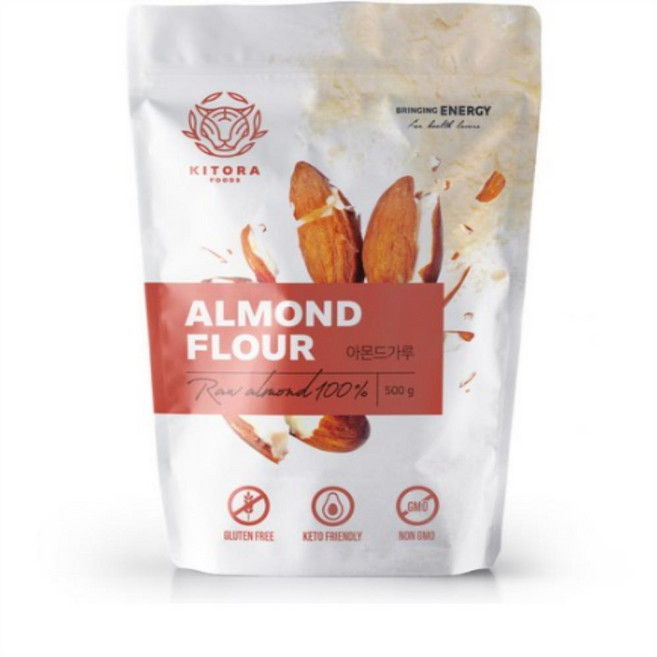 키토라푸드 글루텐프리 아몬드가루, 500g, 2개