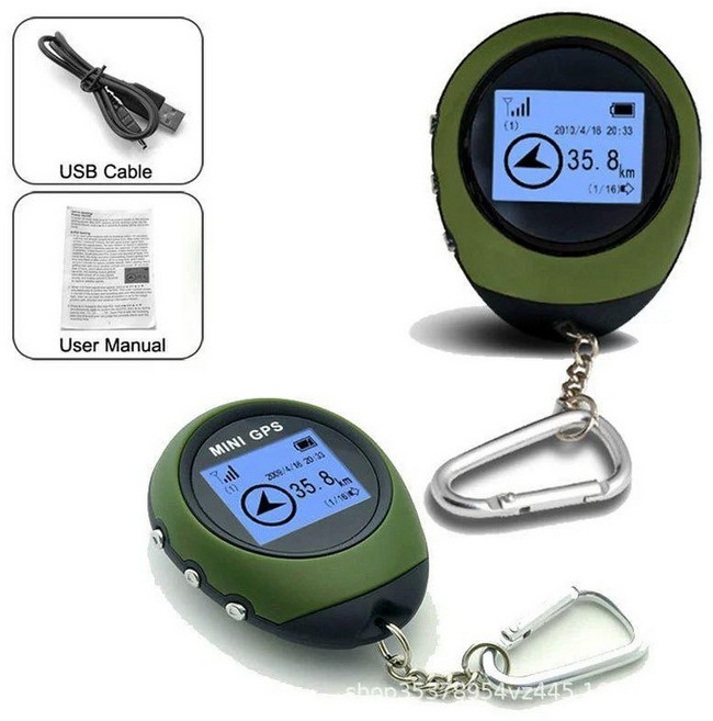 GPS 고도미터 고도 측량기 위치 로케이터 소형 좌표, 1개