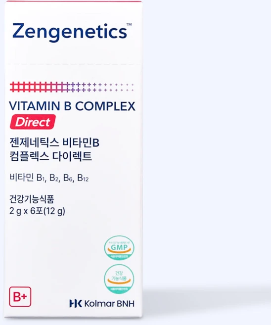 [활력파우더]젠제네틱스 비타민B컴플렉스 데이팩, 1박스, 12g - 쿠팡