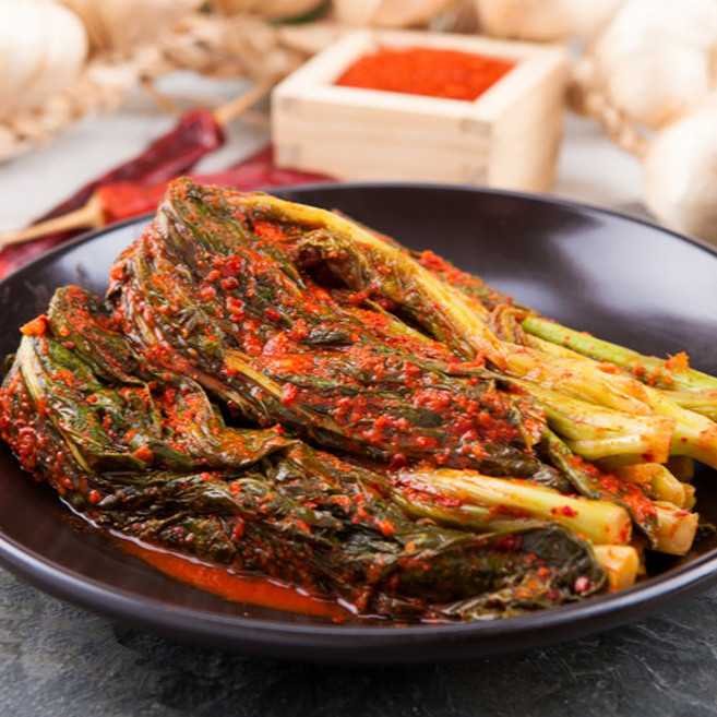 [블루밍그린] 100%국산 여수 돌산 갓김치, 1개, 4kg