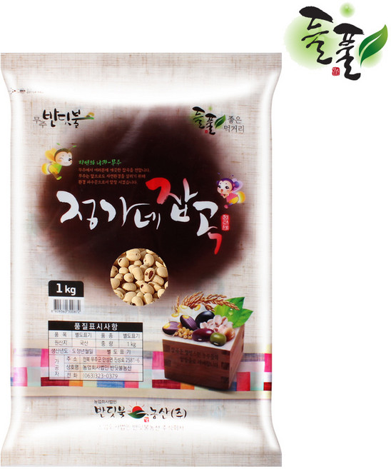 정가네 잡곡 국산 찰율무, 1개, 1kg