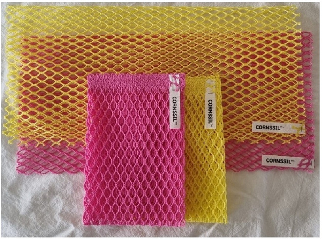 콘실 옥수수 생분해 튼튼 수세미 4종세트, 1개