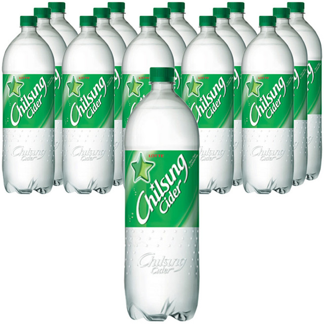 롯데 칠성사이다, 1.8L, 16개