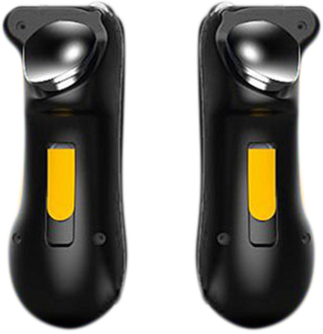 트리거 게임 컨트롤러 커패시턴스 L1R1 화재 조준 버튼 게임 패드 조이스틱 PUBG 용 iPad 태블릿 FPS 게임, 하나, 블랙 & 옐로우, 한개옵션1, 01 Black  Yellow, Black