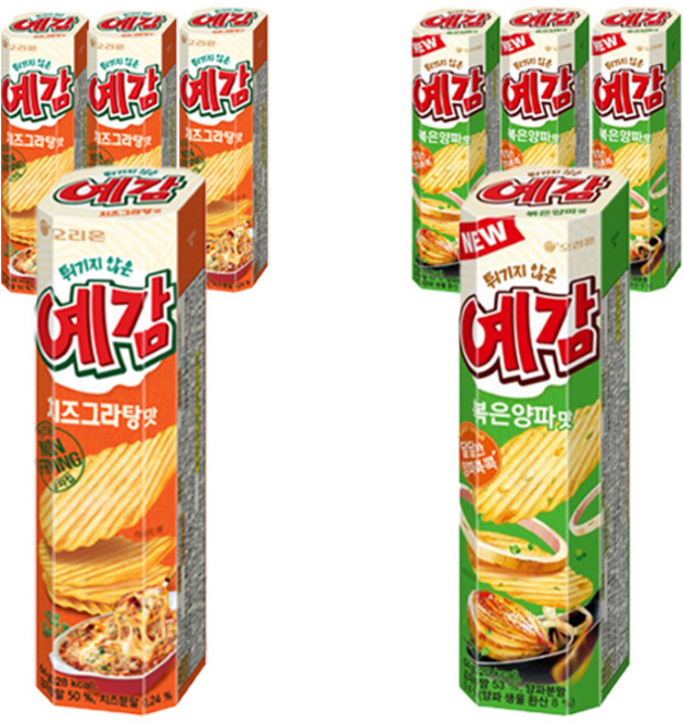 오리온 예감 64g 치즈그라탕4 + 볶은양파4, 1개