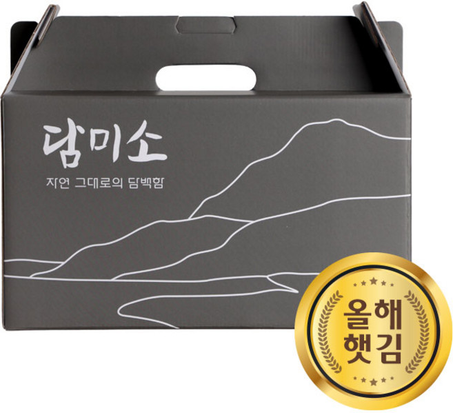 담미소 무안 도리포 명품 곱창 재래 미니김 선물세트 1박스 (미니김 20봉입), 재래 조미된 미니김, 1개