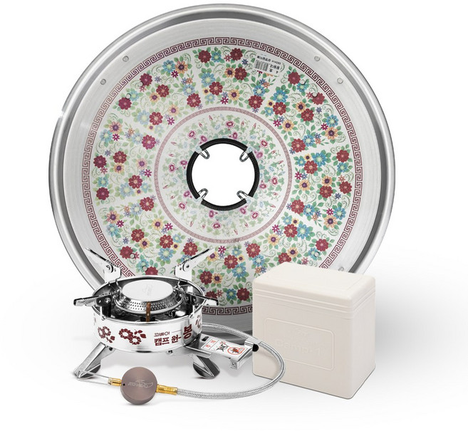 코베아 캠프1 캠프원봉 IGT 버너 레트로 양은상 세크, 1개, 실버