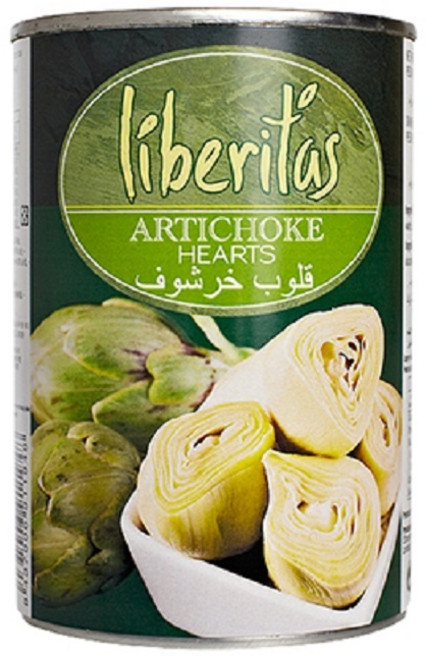 Liberitas 西班牙朝鮮薊百合心 400g/罐, 1個