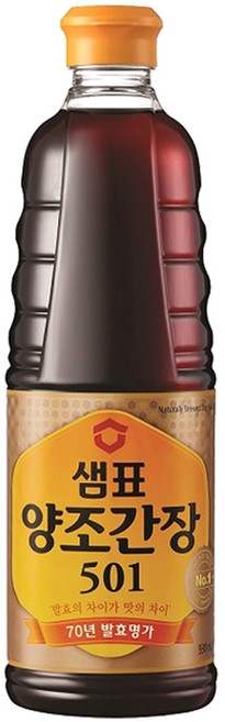 샘표 양조간장 501, 1.8L, 1개
