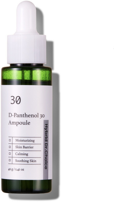 닥터초이스 디판테놀 30% 앰플 40g - 판테놀 시카 히알루론산 물광 피부장벽 진정 MTS겸용 시술후 에센스 세럼 임산부 영유아 튼살 착색 흉터 아토피 피부과 병원입점, 1개