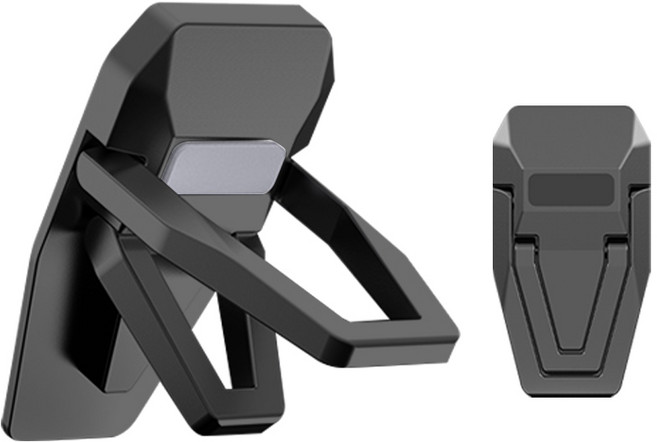 알루멘 M1 노트북 탄소강 거치대 부착식, 블랙, 1개