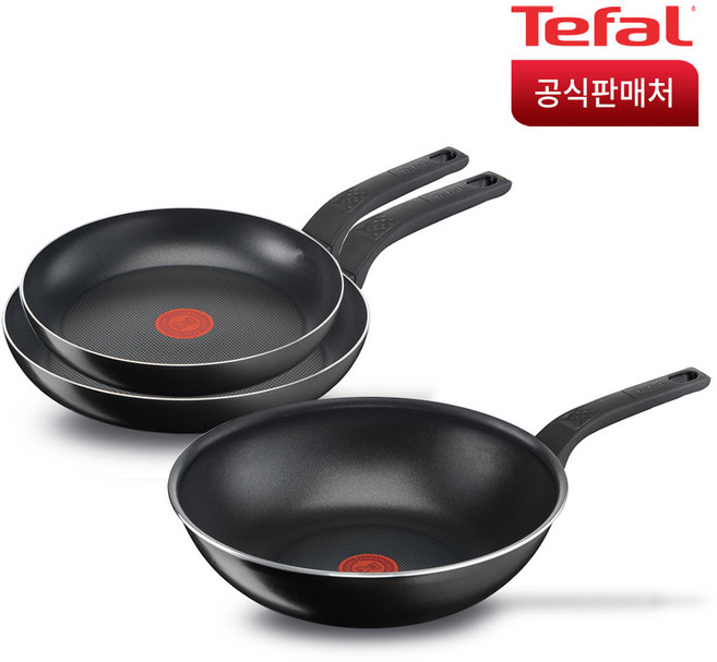 테팔 심플리클린 3종(후라이팬24cm+28cm+웍28cm), 없음, 후라이팬24cm+28cm+웍28cm