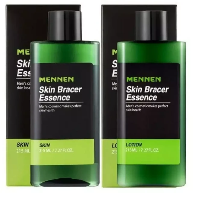 기초케어 멘넨 남성화장품 2종 스킨 215ml 로션 215ml-기능성 / 피부 저자극 산뜻한 착용감 남자화장품 선