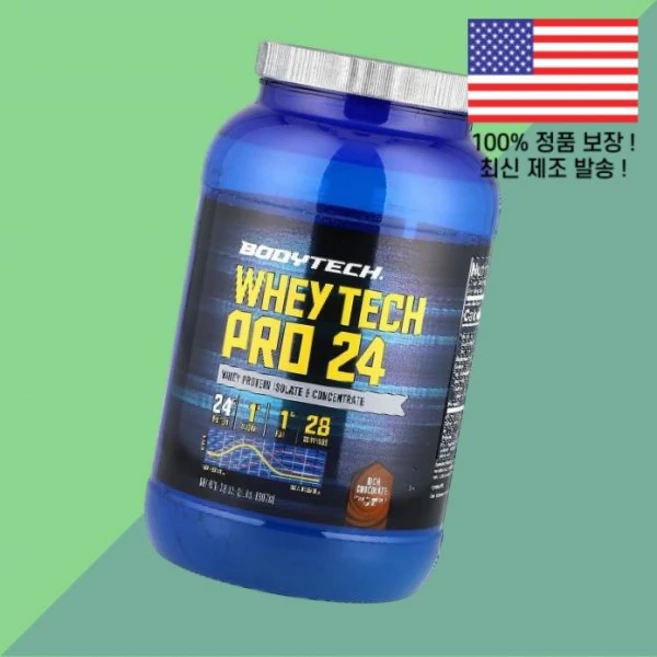 바디테크 휘이 테크 프로 24 리치 초콜릿 2파운드 907g BodyTech Whey Tech Pro Rich Chocolate 2lbs, 바디테크 휘이 테크 프로 24 리치 초콜릿 2파운드 9 - 쿠팡