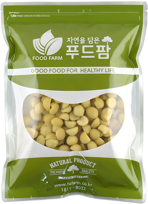 푸드팜 마카다미아 호주산, 500g, 1개