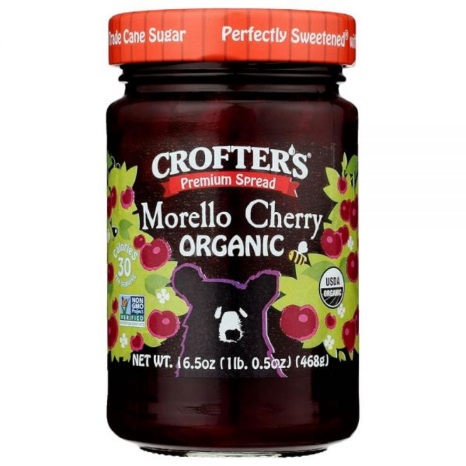 Crofters Organic Morello Cherry Spread 16.5 온스, Crofters Organic Morello Cherr, 468g, 1개