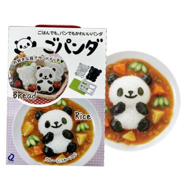 김펀치 아기팬더 주먹밥틀 쿠키틀 식빵 데코 틀 도시락 꾸미기 만들기 59000EA 1EA