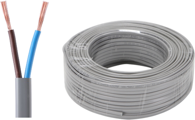 장원형전선 장원선 VCTFK 0.75SQ/1.0SQ/1.5SQ 2C 25M 단위 절단판매, 1개, 0.75SQ