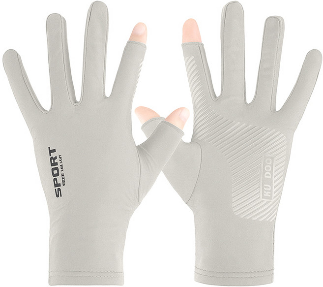 고템 운전장갑 1+1 자전거장갑 오토바이장갑 배달장갑 쿨토시 팔토시 미끄럼방지, 그레이 1+1, 1개