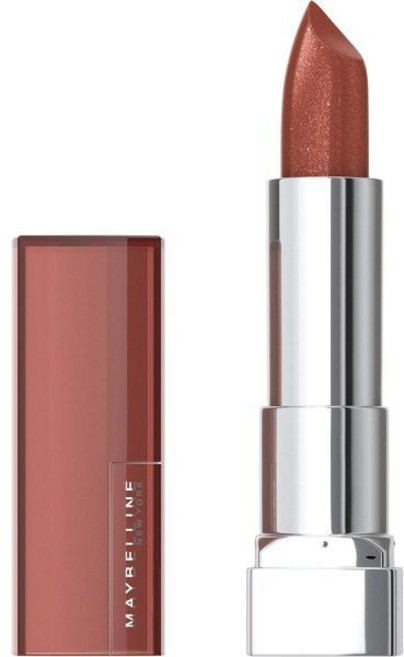 메이블린 컬러 센세이셔널 립스틱 166 코퍼 차지 4g 1개, 166 COPPER CHARGE, 0.15 ounce (Pack of 1)