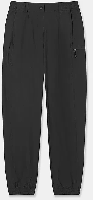 [NEPA 네파] 덕천점 허리 이밴드 구조로 편안한 착장감 리사이클 나일론 원사 사용/ 스판 소재 접촉냉감 소재 UV 차단 기능 여성 컴포 조거 팬츠 7M41661