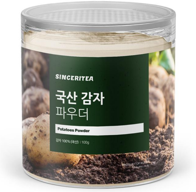 신서리티 국산 감자 파우더, 3개, 100g