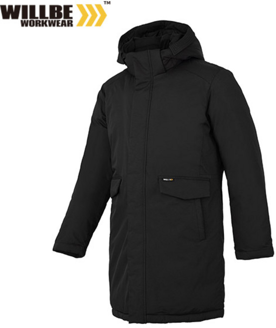 WILLBE 윌비 CT703 인퀼팅 하프코트 근무복 유니폼