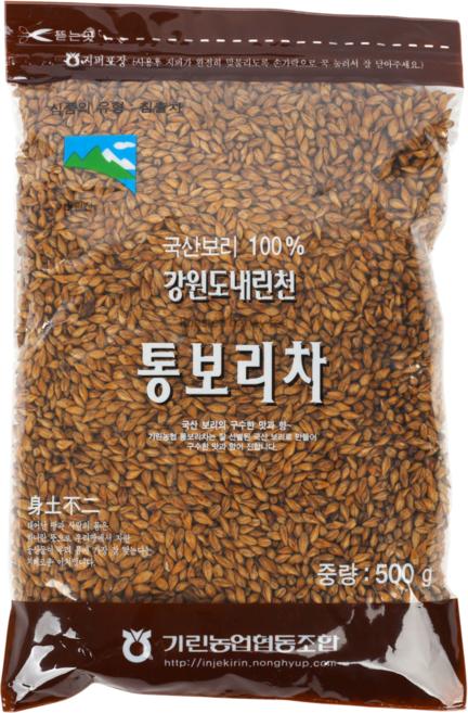 기린농협 내린천 국산 통보리차, 500g, 1개, 1개입