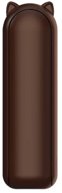 휴대용 미니 핸드 슬라이딩 팬 USB 2000mA 배터리 충전식 작은 여름 개인 접는 사무실 야외, 01 Coffee