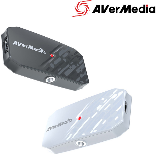 에버미디어 BU113G2 CamStream 4K 외장형 캡쳐카드, 블랙