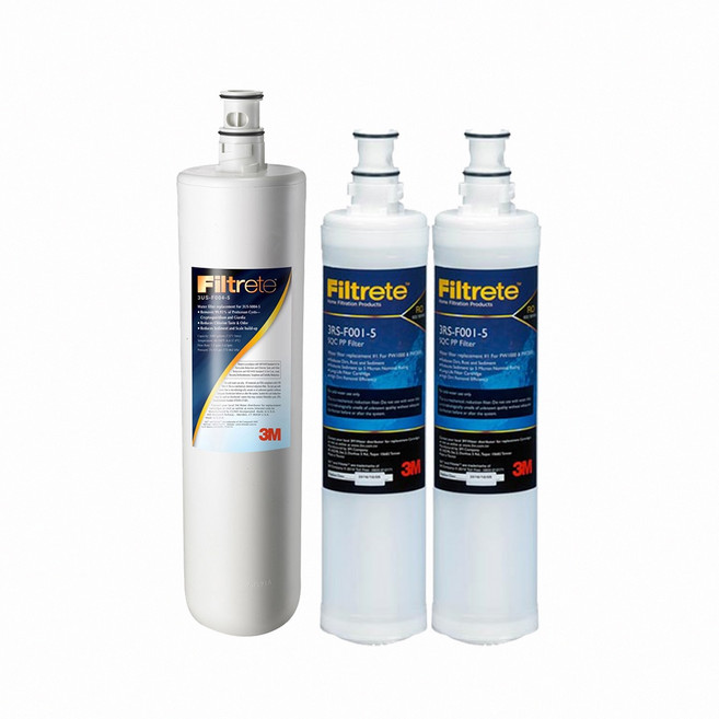 3M 淨水器替換濾心組 3US-F004-5 與 3RS-F001-5, 3US-F004-5*1+3RS-F001-5*2, 1套