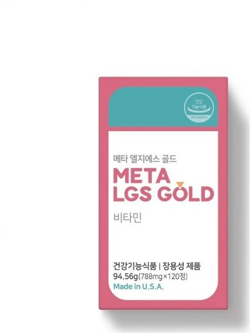 정품) Mia META LGS GOLD 메타엘지에스골드 비타민C 비타민B3 B6 복합효소식품 항산화 영양제 에너지생성 장용성제품, 1개, 120정 - 쿠팡