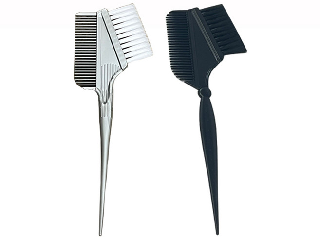 셀프 염색 염색빗 염색솔 염색 붓 브러쉬 미용재료, 1개, 검정