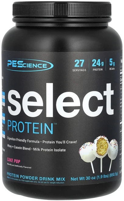 아이허브 Select Protein 어메이징 케이크 팝 850.5g(1.9lbs), 1개, 850.5g - 쿠팡