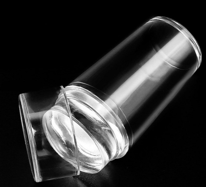 젤네일 스탬프 실리콘 프렌치 네일 꾹꾹 2p, 실리콘스탬프2개 01810CL