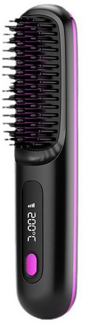 헤어컬 드라이기 버튼모델 영문포장 에어브러쉬 블로우아웃 라지 HOT, 블랙