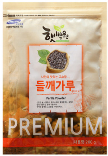 햇싹원 들깨가루 (국산 수입), 국산 200g, 200g, 1개